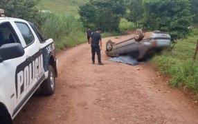 Un hombre de 42 años falleció al despistar el automóvil en el que viajaba