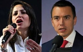 90% escrutado: Elecciones en Ecuador, Luisa González y Daniel Noboa, a segunda vuelta