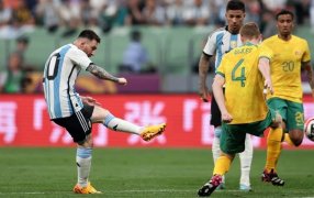 Amistoso en China: Con un golazo de Messi y otro de Pezzella, Argentina venció a Australia en el inicio de la nueva era de Scaloni