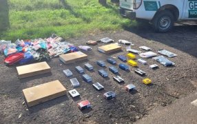 Gendarmería Nacional secuestró mercadería por un valor superior a los 116 millones de pesos, se trataba de elementos de origen extranjero que eran enviados por encomienda y transportados en un vehículo