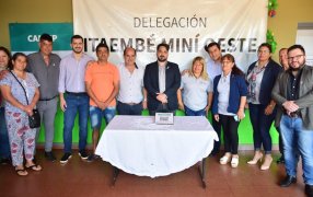 Posadas: Nuevo totem QR en la delegación de Itaembe Mini Oeste