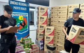 Una distribuidora fue estafada en 31 millones de pesos con pagos virtuales falsos, La Policía de Misiones recuperó la mercadería