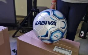 Quedó oficialmente inaugurada la fábrica "Kagiva" en el Parque Industrial Posadas, que se dedicará a fabricar pelotas para distintas disciplinas deportivas