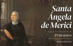 Cada 27 de Enero la Iglesia Católica celebra a Santa Ángela de Merici, fundadora de la primera Orden dedicada a la educación femenina