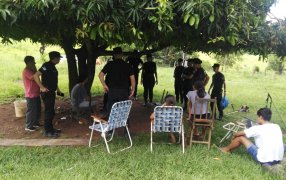 La Policía de Misiones ubicó a Fabricio Nicolás en el Paraje Los Galpones