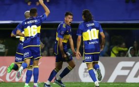 En La Bombonera, sin sobrarle nada, Boca Juniors le ganó 1 a 0 a Trinidense de Paraguay por la Copa Sudamericana