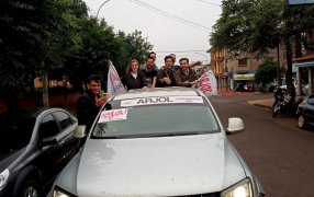 Misiones: Multitudinaria caravana del cierre de campaña de Juntos por el Cambio por Municipios de la zona sur de la provincia