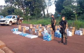 Más de 17 millones de pesos de cigarrillos de origen extranjero de contrabando secuestrados por la Policía de Misiones