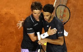 Tenis: El argentino Francisco Cerúndolo perdió ante el noruego Casper Ruud y quedó eliminado del Masters 1000 de Roma