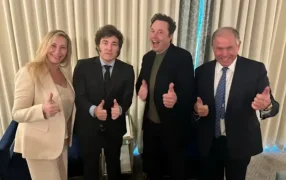 Javier Milei volvió a reunirse con Elon Musk y debatió sobre las Sociedades Anónimas Deportivas con Gianni Infantino