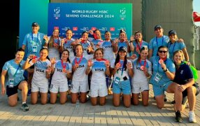 Rugby: Las Yaguaretés lograron una histórica medalla de bronce en el Seven de Dubai