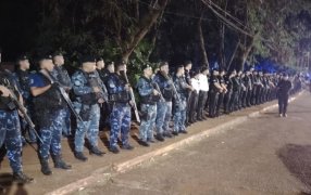 Despliegues de patrullas de seguridad policial en toda la provincia de Misiones
