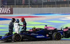 Fórmula 1: El gesto que no se vio de Esteban Ocon con Franco Colapinto, tras el incidente en Qatar
