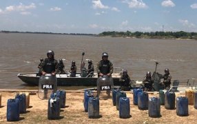 Formosa: Efectivos de Prefectura Naval Argentina fueron agredidos por delincuentes que intentaron contrabandear gasoil