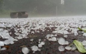 Rige este domingo un alerta amarillo por tormentas fuertes y granizo en dos provincias