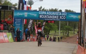 Ciclismo: Agustina Quirós ganó en Damas Elite el Short Track y el XCO sumando muchos puntos para el ranking UCI