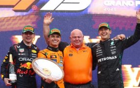 Gran Premio de Australia de Fórmula 1: El británico Lando Norris con McLaren consiguió vencer en el Circuito "Albert Park" de Melbourne, sobre Max Verstappen y George Russell