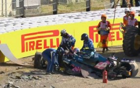 Jack Doohan destruye el Alpine en la accidentada tanda de la Práctica Libre 2 del Gran Premio de Japón de Fórmula 1
