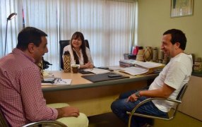Posadas: El Candidato a Concejal del Sublema "Mejor Ciudad" Claudio "Beto" Roa se reunió con la Ministra de Trabajo de la provincia de Misiones, Silvana Andrea Giménez