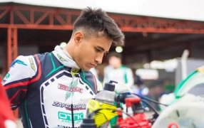 El posadeño Francesco “Chicho” Grimaldi hizo podio en la primera fecha del Campeonato Argentino de Karting