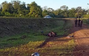 Falleció un motociclista de 31 años tras un despiste sobre la Ruta Provincial N° 3 en la localidad misionera de Olegario Víctor Andrade