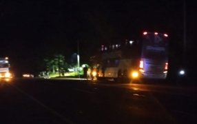 Dos personas fallecieron y una adolescente resultó herida en un choque entre una motocicleta y un ómnibus, fue sobre la Ruta Nacional Nº 12 en el Municipio misionero de Santo Pipó