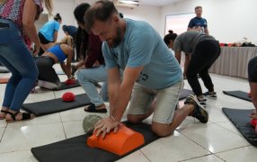 Apóstoles: Se realizó en el predio de la Expo Yerba un taller de Reanimación Cardio-Pulmonar, destinado a profesores de educación física, entrenadores y a la comunidad en general