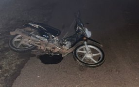 Leandro N. Alem: Motociclista de 37 años resultó lesionado tras despistar sobre la Ruta Provincial Nº 4