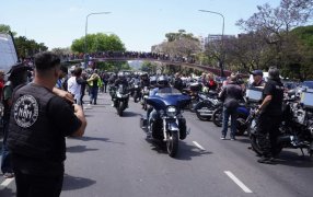 Masiva protesta de motociclistas tras el crimen del empresario Andrés Blaquier: "Nos están cazando con total impunidad"