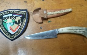 Misiones: Atemorizaba a los clientes de un local comercial portando un cuchillo en la localidad de San José y fue detenido