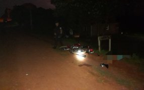 Un motociclista de 31 años falleció tras un despiste en la localidad misionera de Guaraní