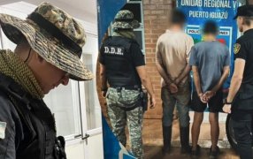 Misiones: Arrestaron a dos cuatreros armados cuando se internaban en el monte en la localidad de Puerto Esperanza