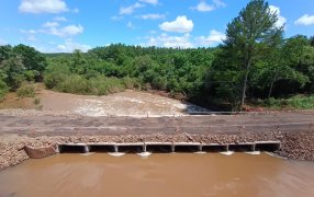 Misiones: Se habilitó el paso del Puente Tabay sobre la Ruta Provincial N° 7 y la Ruta Provincial N° 6, tramo con calzada reducida por obras