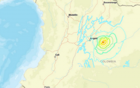 Sismo de magnitud 6,3 sacude Colombia, según USGS