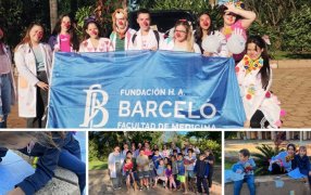 La Fundación Barceló visitó a las familias santotomeñas evacuadas por las inundaciones