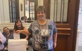 Lescaffette, Secretaria de Vivienda electa en la Confederación de Educadores Argentinos