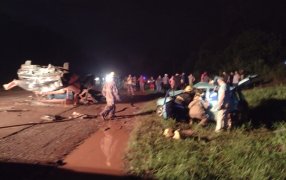 Misiones: Detuvieron a un conductor alcoholizado que estuvo involucrado en un siniestro vial donde perdió la vida un joven