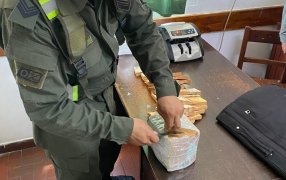 Gendarmería Nacional realizó incautación de dinero en efectivo moneda nacional, sin documentación que avale su legal tenencia o transporte