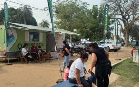 La yerba mate acompañó a más de doscientos mil jóvenes que peregrinaron a la Basílica de Nuestra Señora de Itatí, en la provincia de Corrientes
