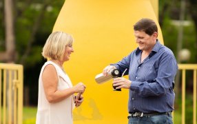 Adolfo Safrán: "Para continuar profundizando el crecimiento de Apóstoles, en 2023 María Eugenia se presentará para renovar su gestión"