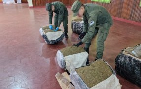 Gendarmería Nacional secuestró marihuana y cocaína que eran enviadas por encomiendas