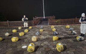 Misiones: Prefectura Naval Argentina secuestró más de doscientos kilos de marihuana