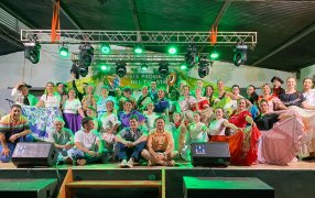 Misiones: Comenzó el Festival Provincial del Turista en los Saltos del Tabay