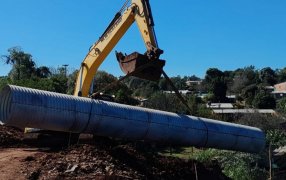 Vialidad Nacional realiza tareas de mantenimiento en diferentes sectores de la Ruta Nacional N° 14 en la provincia de Misiones