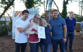 Apóstoles: Sueños hechos realidad, 51 familias del Barrio Estación recibieron su título de propiedad