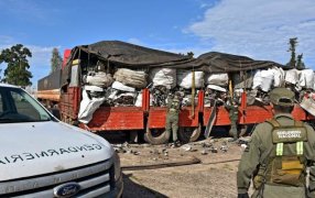 La documentación presentada no se correspondía con el cargamento: Camión con cobre fue interceptado sobre la Ruta Nacional N° 14