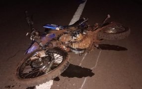 Falleció un motociclista 37 años en el Hospital tras un siniestro vial