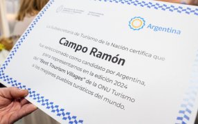 La localidad misionera de Campo Ramón recibe un reconocimiento por haber sido seleccionado en los Best Tourism Villages 2024