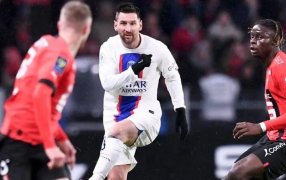 Ligue 1 de Francia: Volvió el tridente de Messi, Mbappé y Neymar, pero PSG cayó ante Stade Rennes