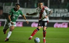 Torneo Apertura: River Plate igualó 1 a 1 con Sarmiento de Junín y se desplazó al cuarto lugar en la Zona B